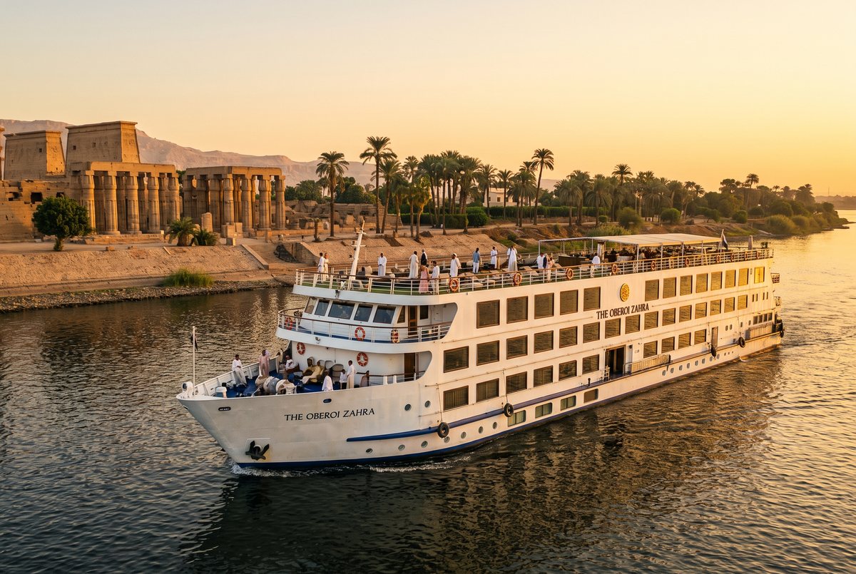 Crucero 5 estrellas de lujo por el Nilo