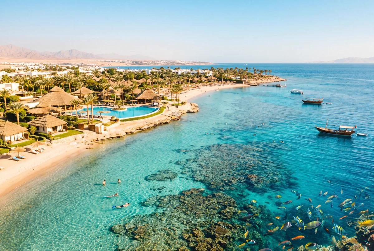 Mar Rojo y arrecifes en Sharm el Sheikh